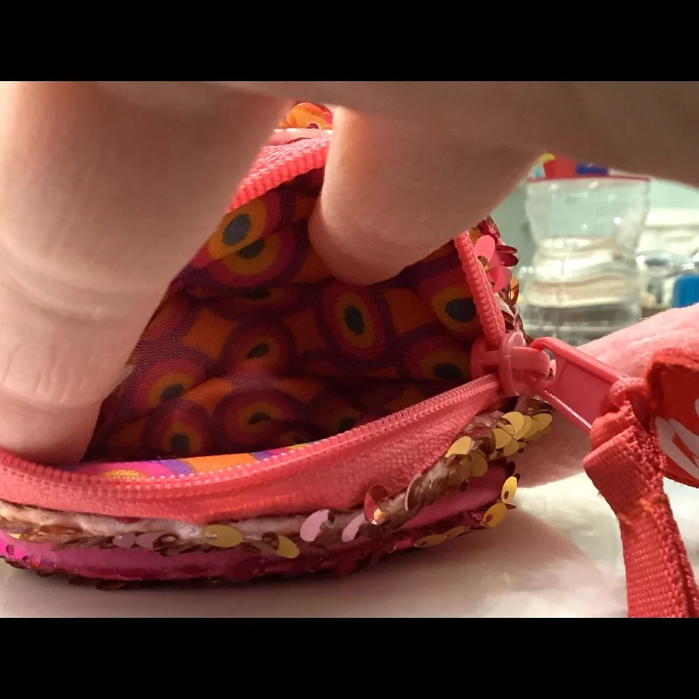 TY Pink Flamingo Change Purse - Picture 6 of 8